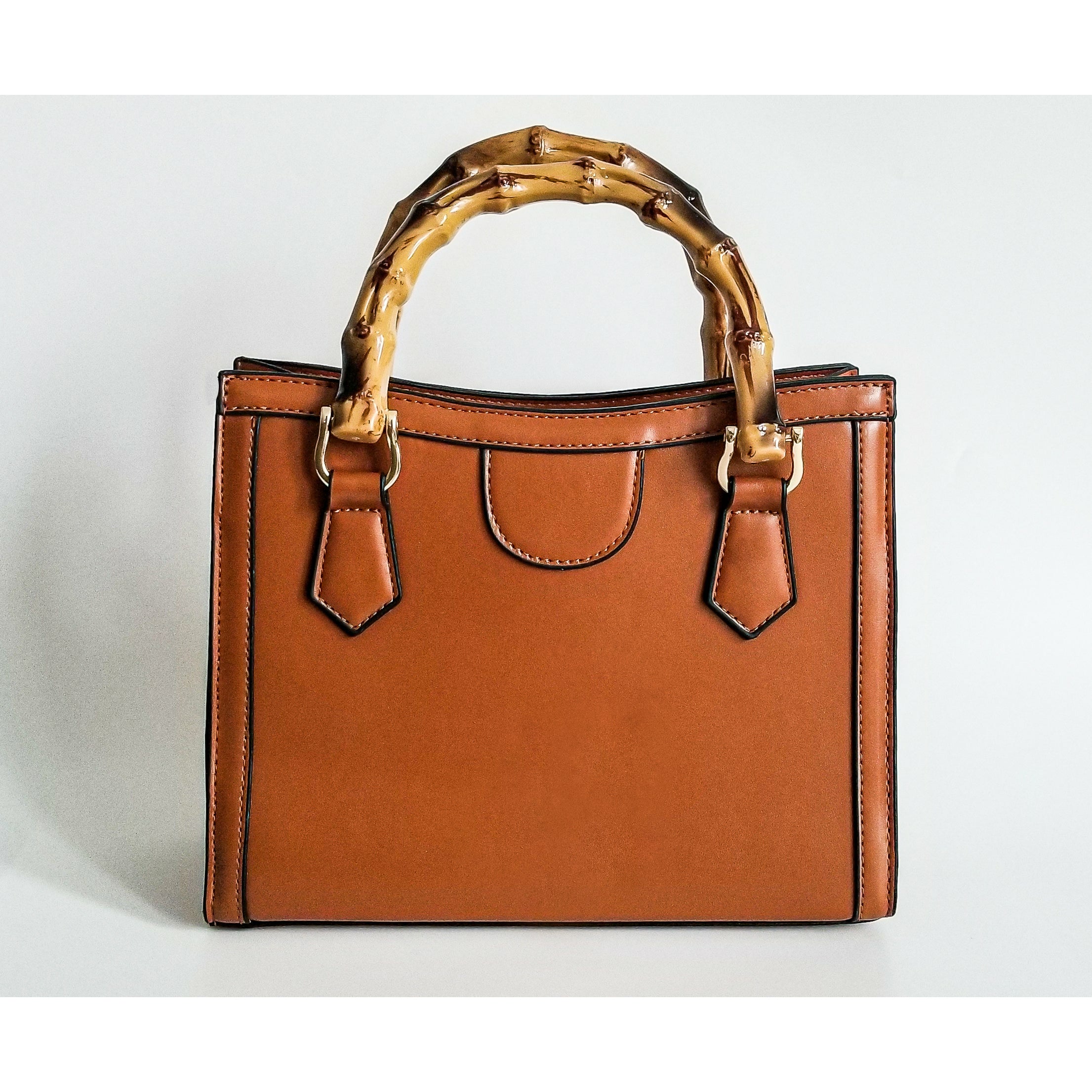 Laura Bamboo Tote Handbag