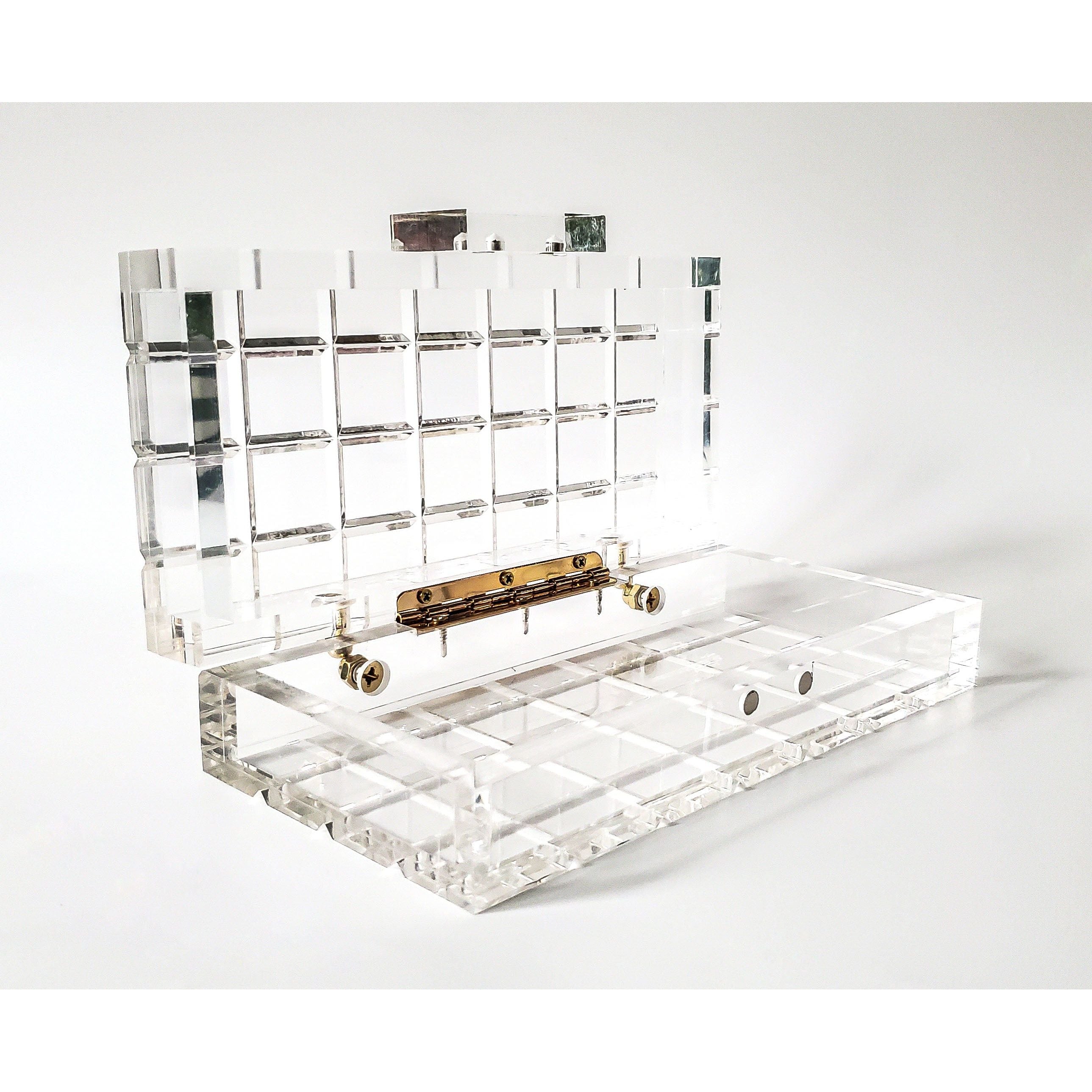 Acrylic Hard Case Clutch