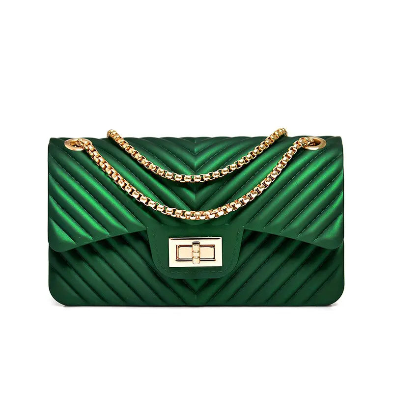 Aubrey Chevron Waterproof Handbag