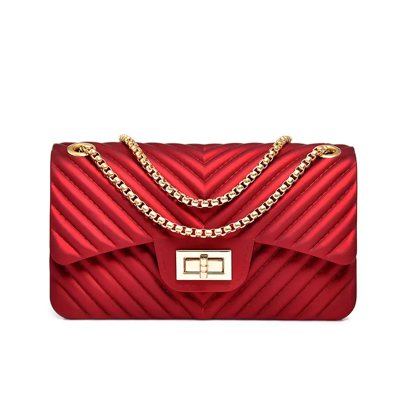 Aubrey Chevron Waterproof Handbag