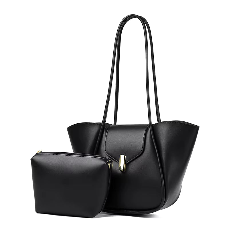 Maia Minimalist Shoulder Tote