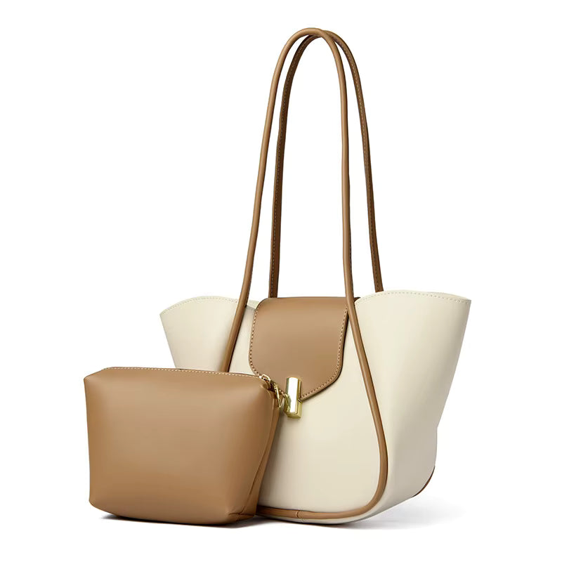 Maia Minimalist Shoulder Tote
