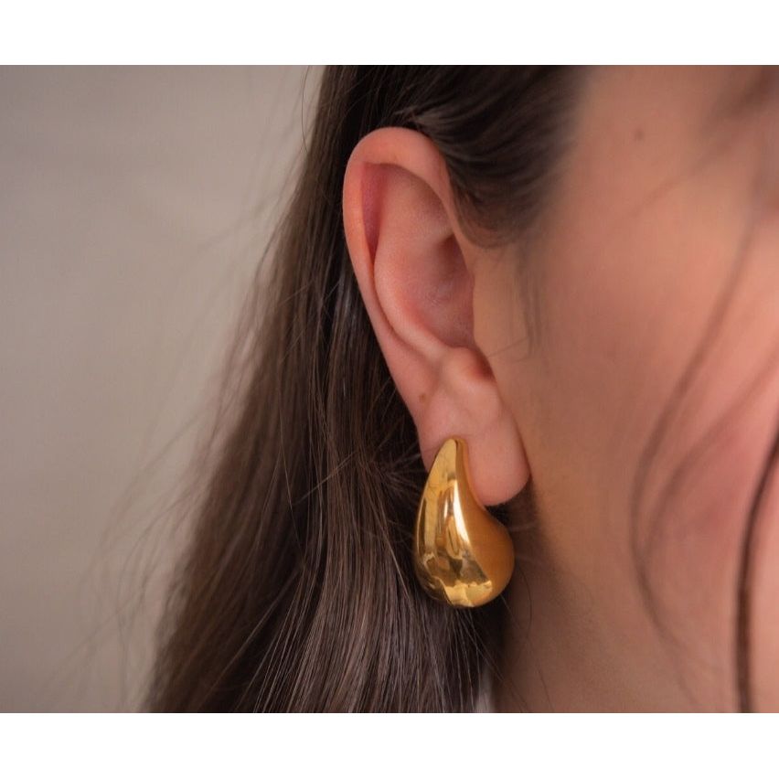 Bianca 18K Liquid Waterdrop Earrings