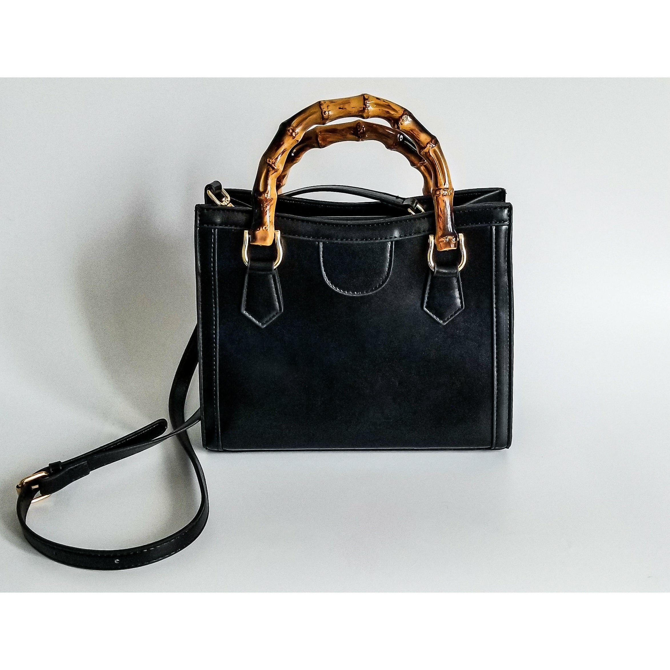 Laura Bamboo Tote Handbag