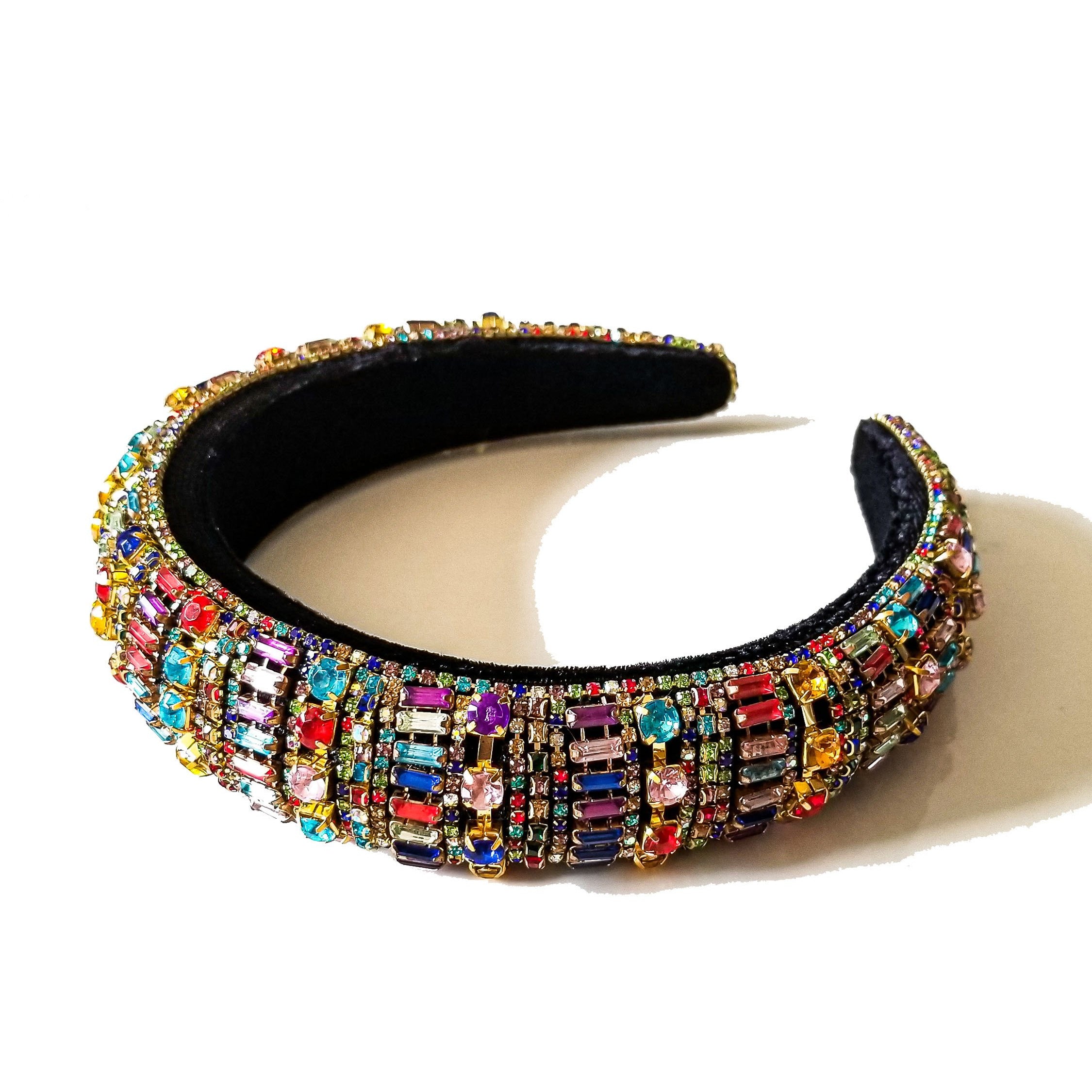 Arsinoe Multi Color Rhinestone Headband