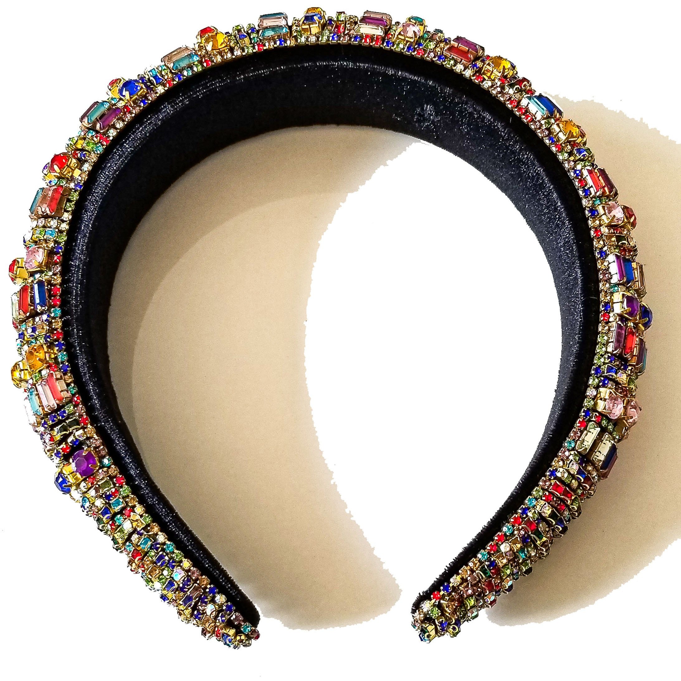 Arsinoe Multi Color Rhinestone Headband