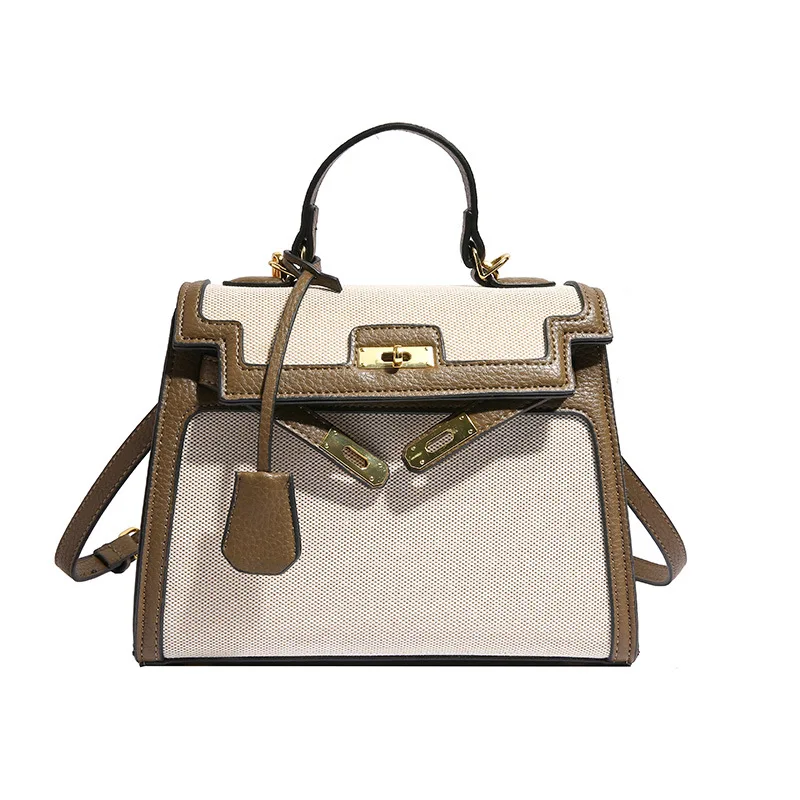 Penelope Satchel Canvas Handbag