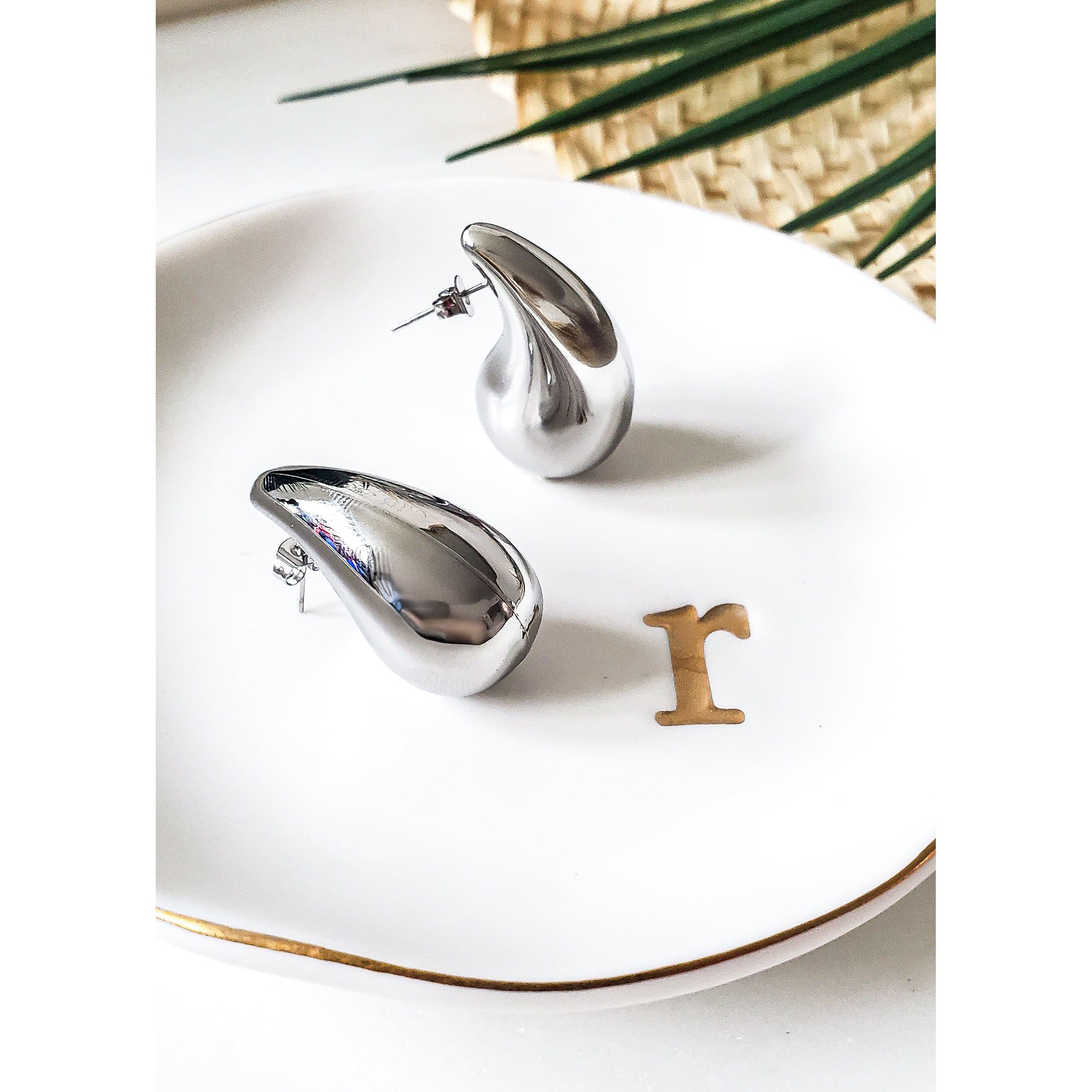 Bianca 18K Liquid Waterdrop Earrings