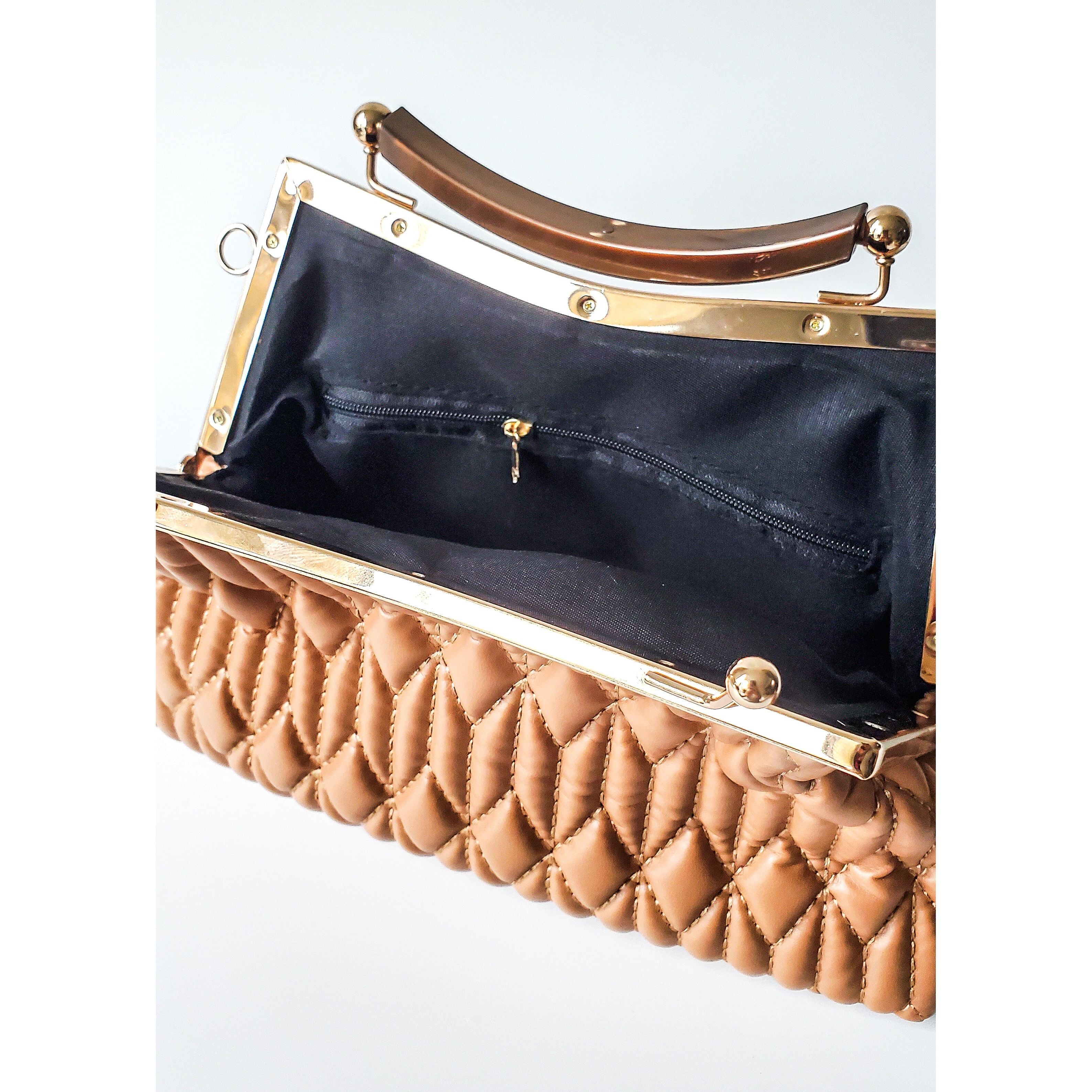 Hannah Quilted Clutch Crossbody
