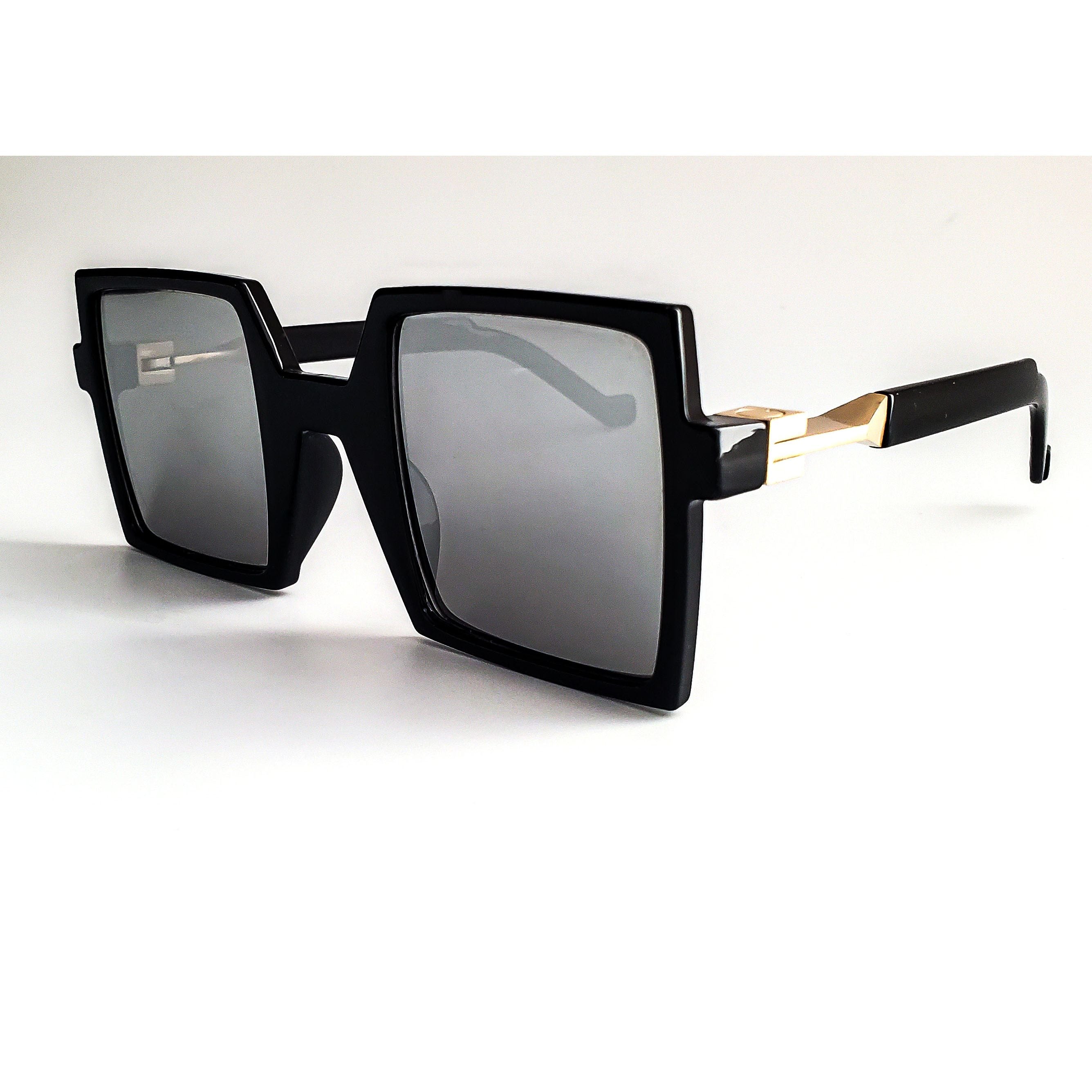 Square Reflective Sunglasses