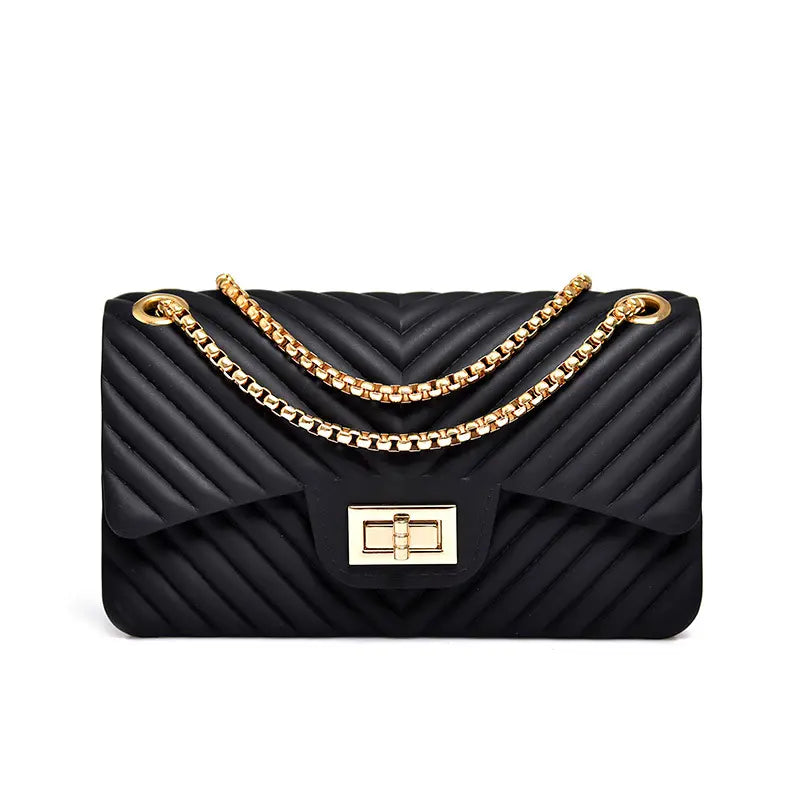 Aubrey Chevron Waterproof Handbag