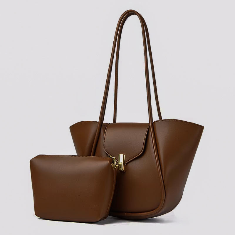 Maia Minimalist Shoulder Tote