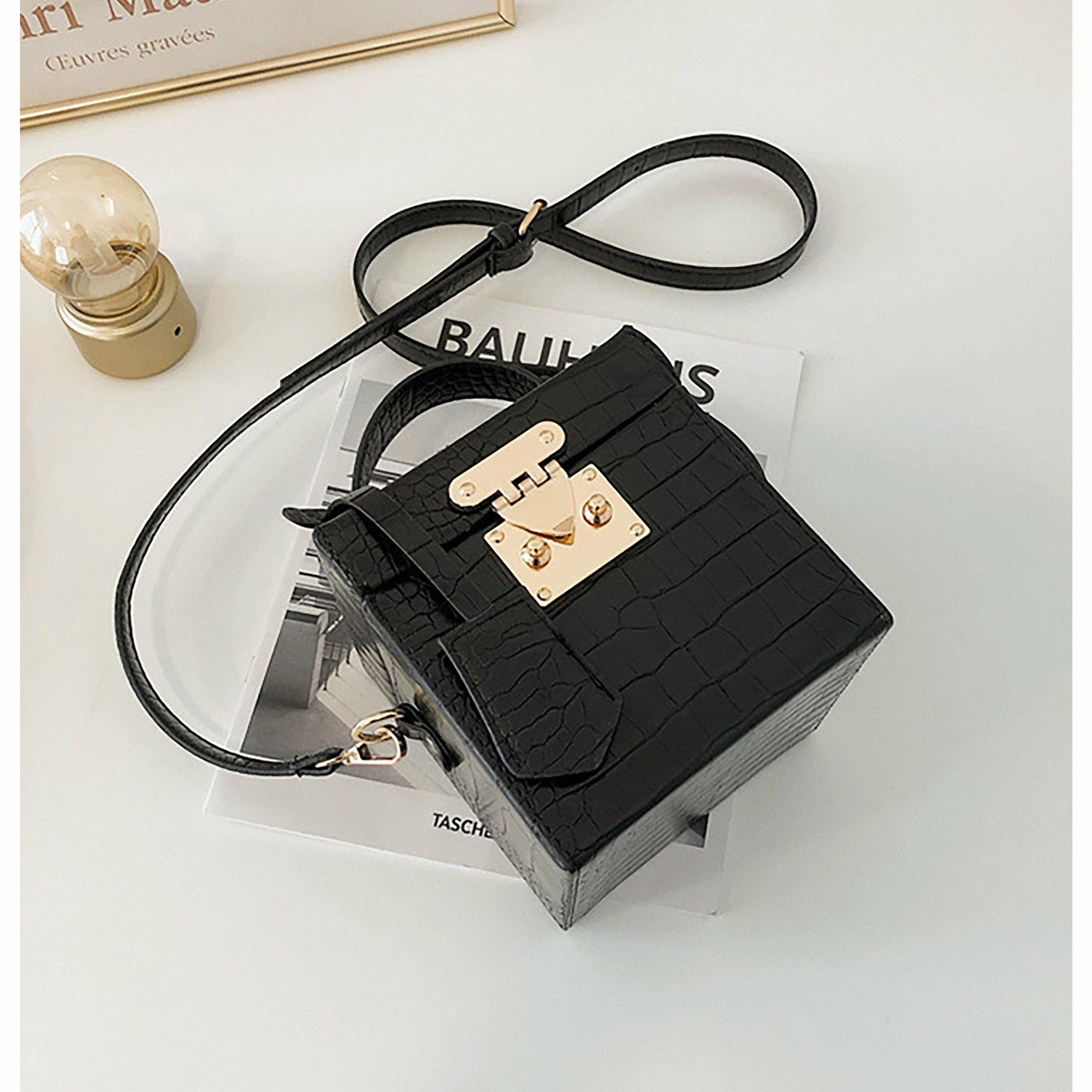 Simone Square Box Crossbody Handbag