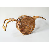 Kiara Circle Bamboo Bead Handbag