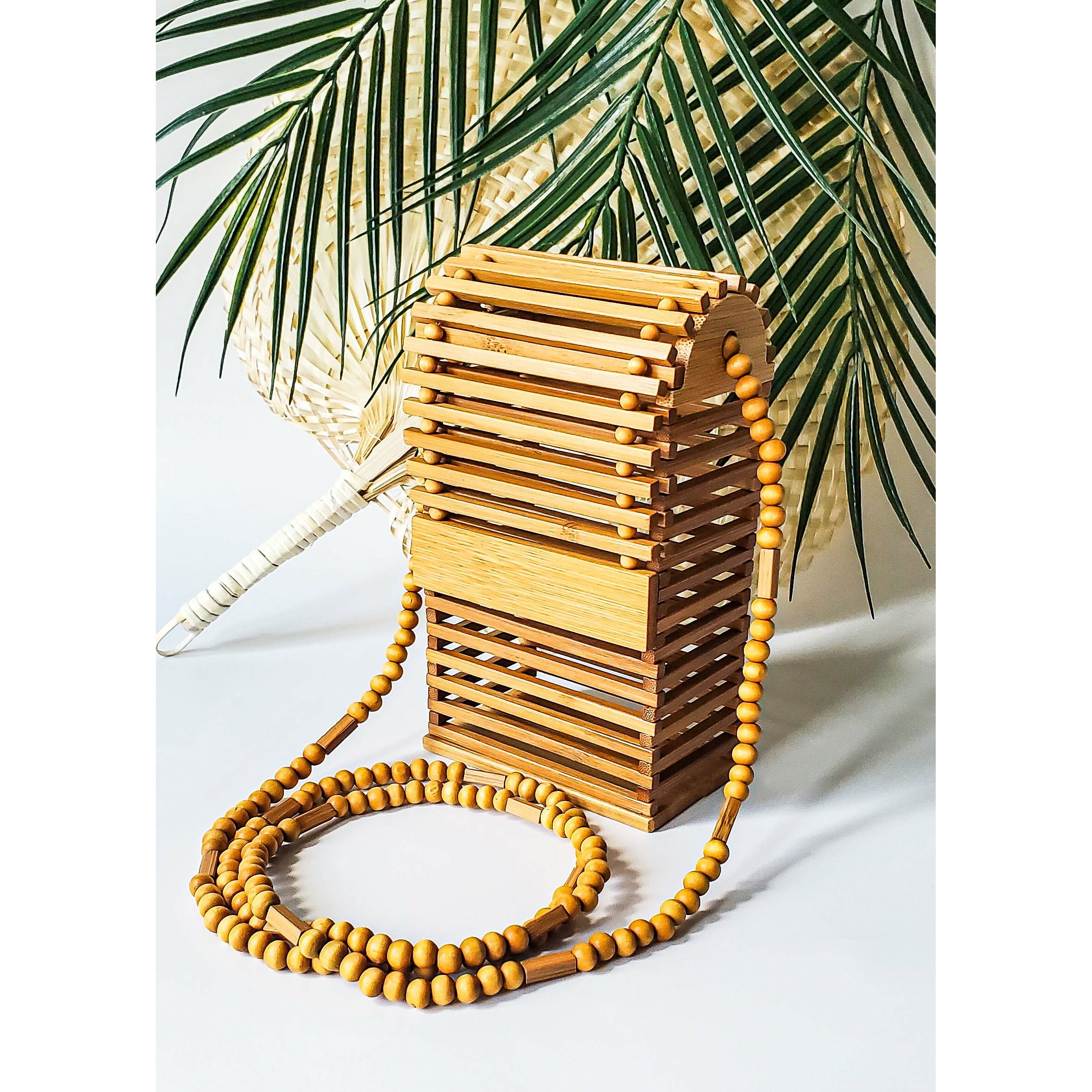 Kiara Messenger Bamboo Bag