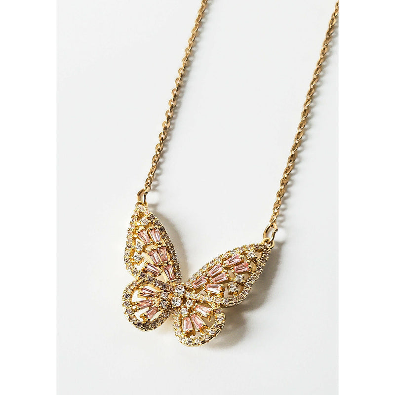 Nova 18K Gold Butterfly Necklace