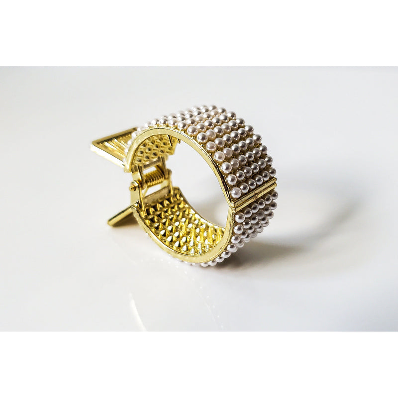 Penelope Small Pearl Ponytail Hair Claw